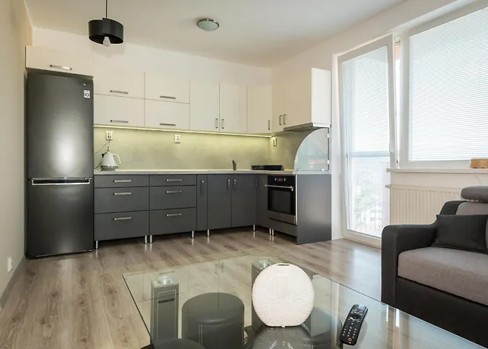 3 Luxury With Private Parking 아파트 코시체